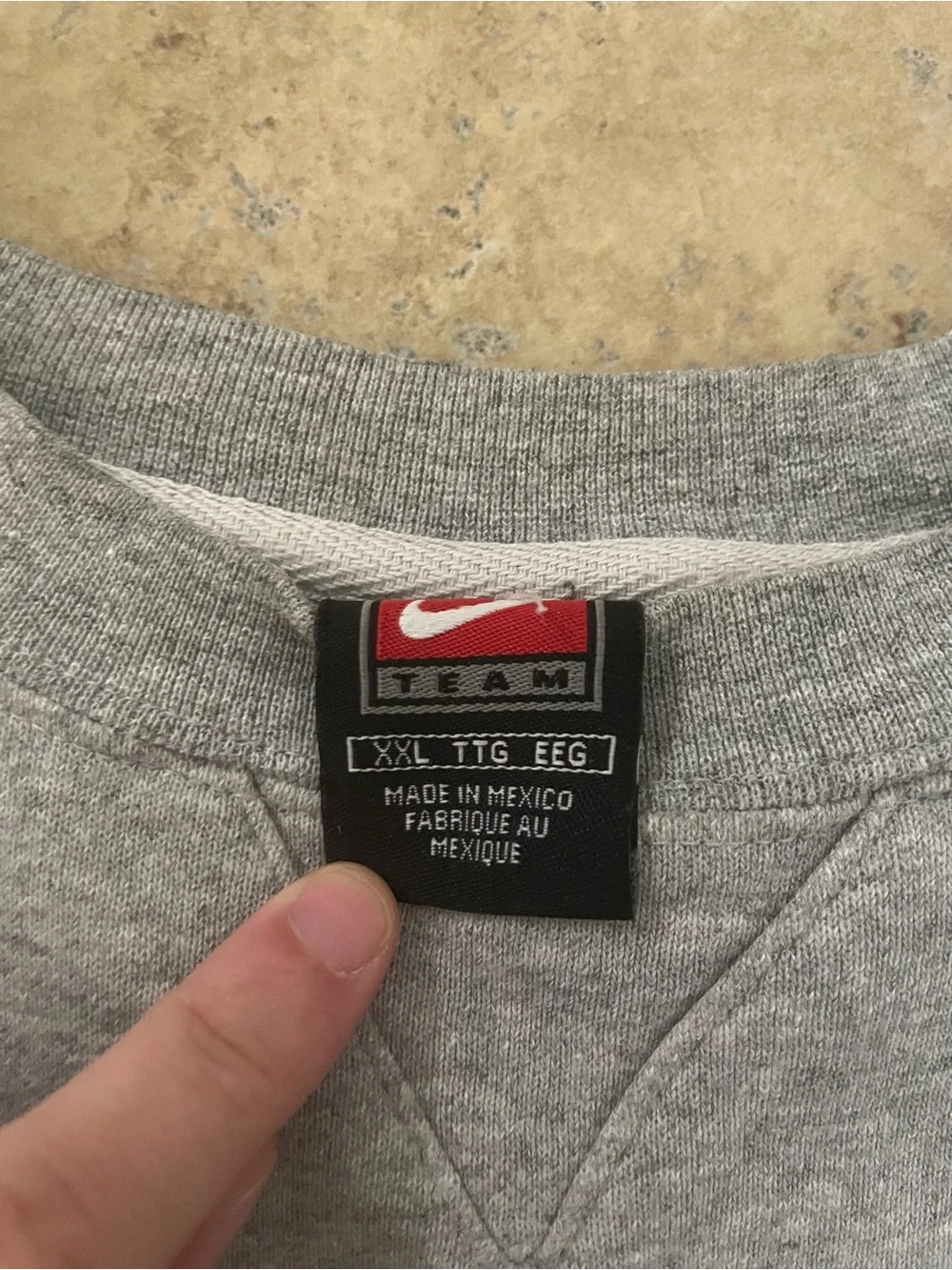 Minnesota Wrestling Nike Gray Crewneck Sweatshirt